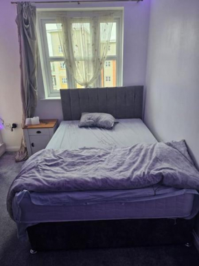 Big double room with bathroom in 2 bedroom flat kitchen is shared